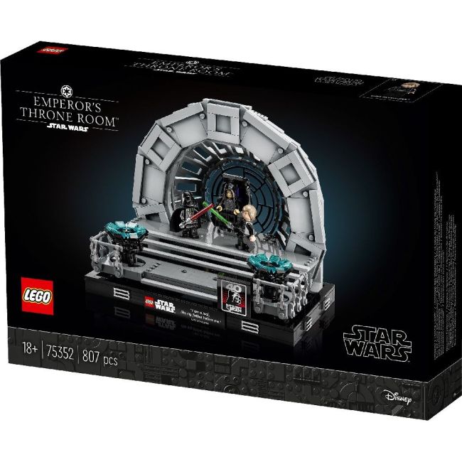 LEGO STAR WARS DIORAMA SALA TRONULUI IMPARATULUI 75352 VIVLEGO75352