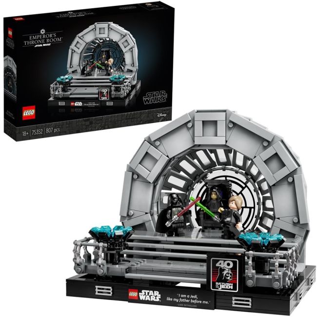 LEGO STAR WARS DIORAMA SALA TRONULUI IMPARATULUI 75352 VIVLEGO75352