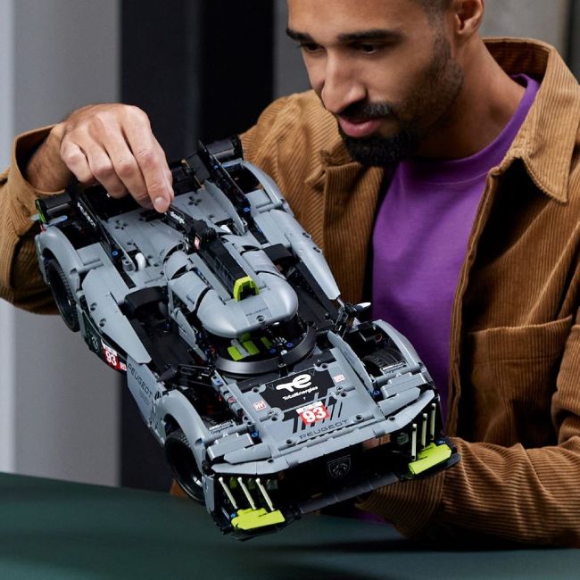 LEGO TECHNIC PEUGEOT 9X8 24H HYBRID HYPERCAR 42156 VIVLEGO42156
