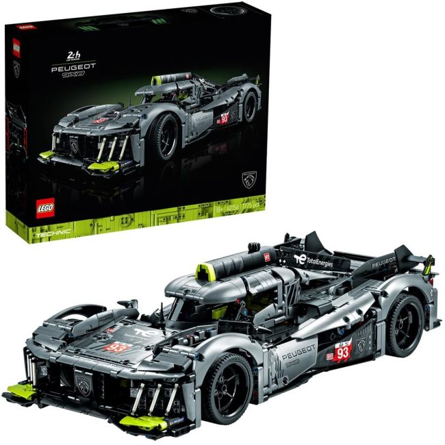 LEGO TECHNIC PEUGEOT 9X8 24H HYBRID HYPERCAR 42156 VIVLEGO42156