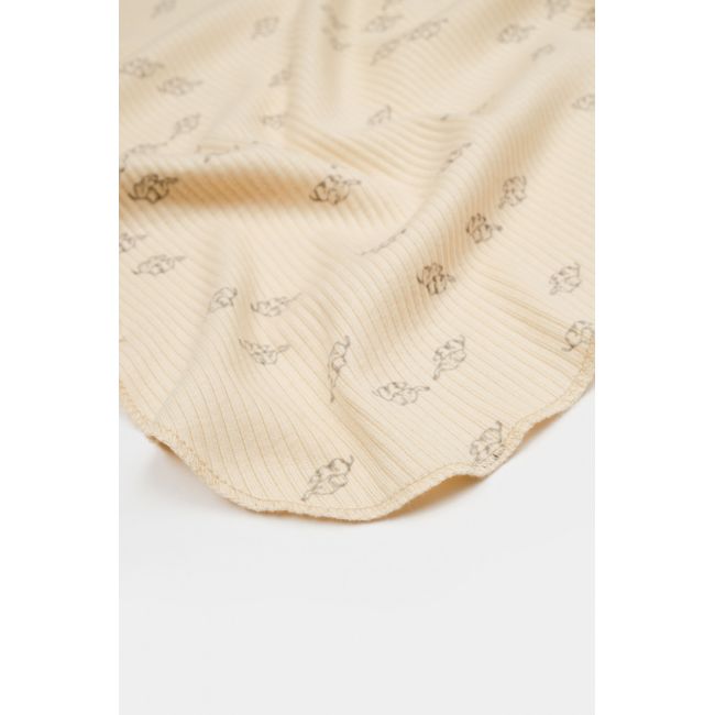 Paturica Printed, BabyCosy, 50% modal+50% bumbac, Stone, 85X85 cm JEMBC-CSYM1004