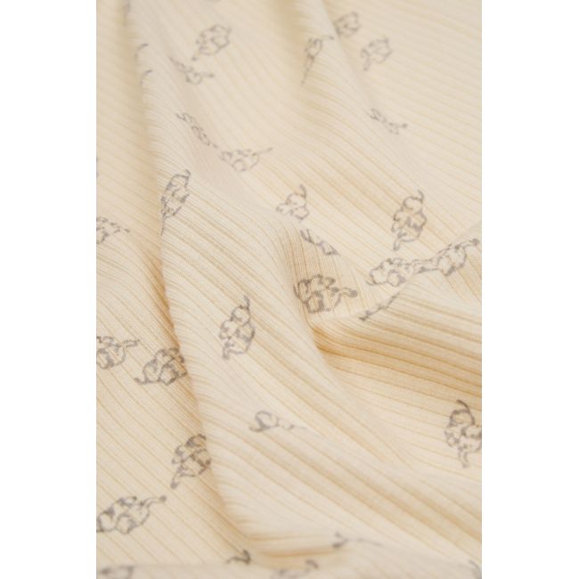 Paturica Printed, BabyCosy, 50% modal+50% bumbac, Stone, 85X85 cm JEMBC-CSYM1004