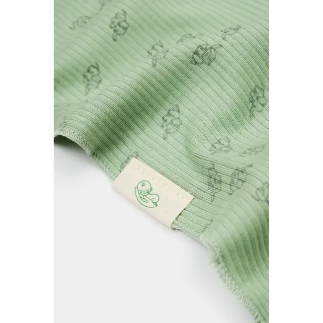 Paturica Printed, BabyCosy, 50% modal+50% bumbac, Verde, 85X85 cm JEMBC-CSYM1003