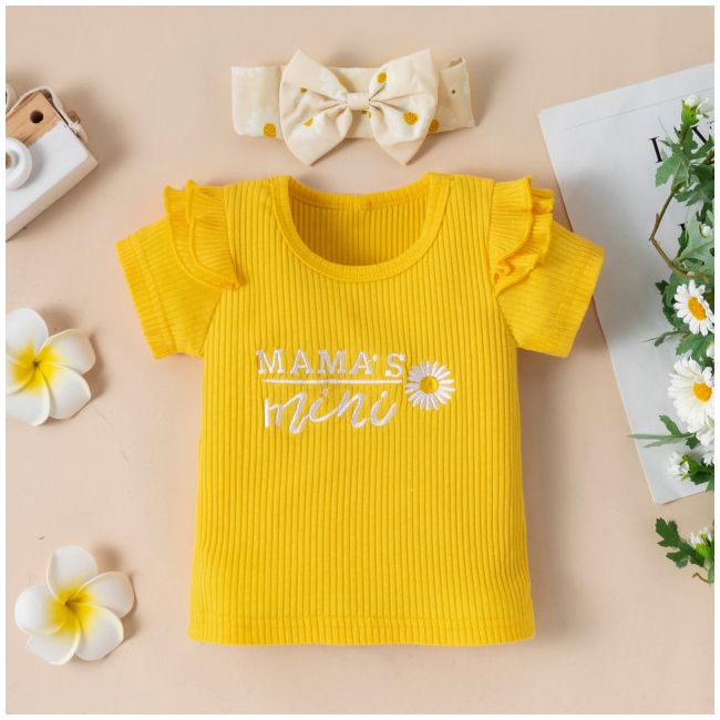 Sarafan cu bluzita cu maneca scurta - daisy (marime disponibila: 6-9 luni (marimea 19 incaltaminte)) md202303122-r2.6-9 luni (marimea 19 incaltaminte)