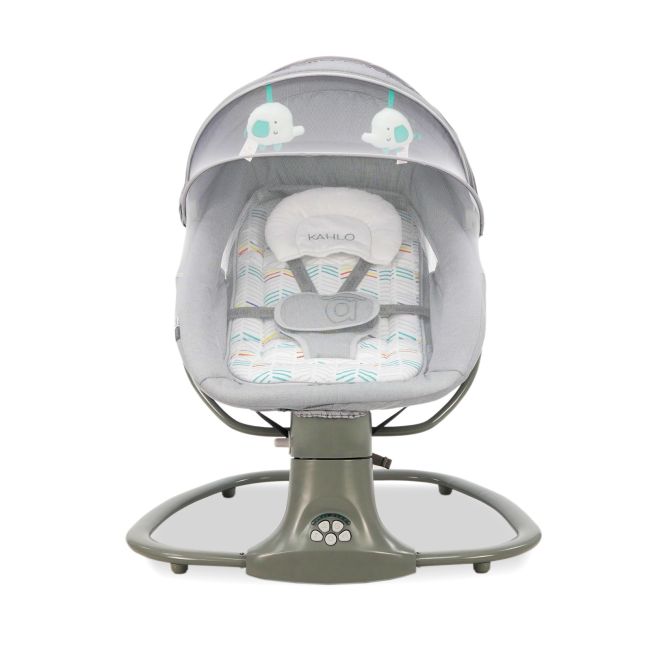 Balansoar electric khalo pentru copii culoare gri funk19646
