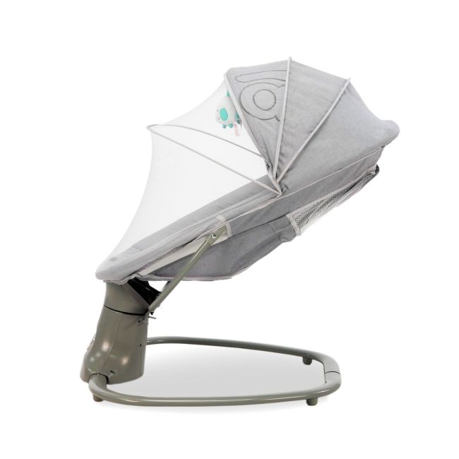 Balansoar electric khalo pentru copii culoare gri funk19646