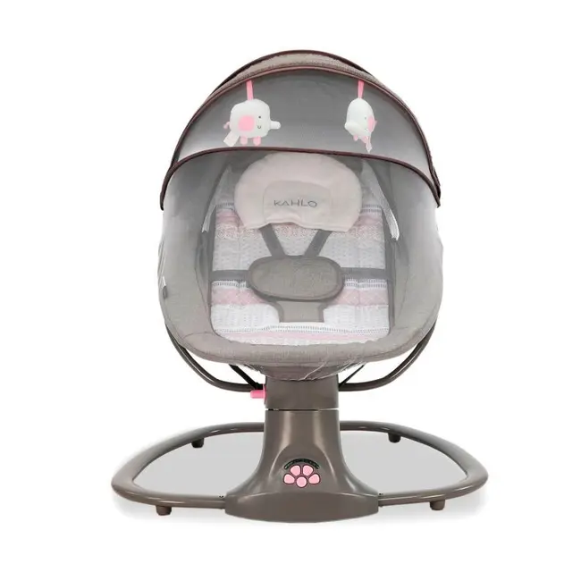 Balansoar electric khalo pentru copii culoare maro funk19653