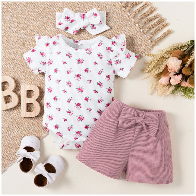 Costumas pentru fetite - sweet roses (marime disponibila: 6-9 luni (marimea 19 incaltaminte)) li202303100-de.6-9 luni (marimea 19 incaltaminte)