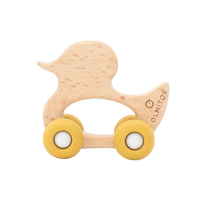 Jucarie eco din lemn olmitos duck lvtkolm0141