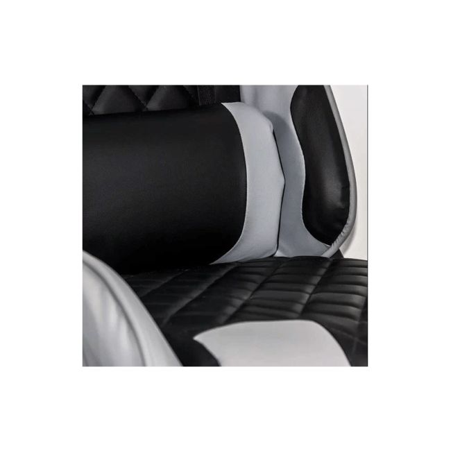 Scaun de birou off 307, gaming, spatar rabatabil, cotiere reglabile, mecanism de balans, 110 kg drm10110