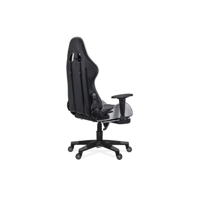 Scaun de birou off 307, gaming, spatar rabatabil, cotiere reglabile, mecanism de balans, 110 kg drm10110