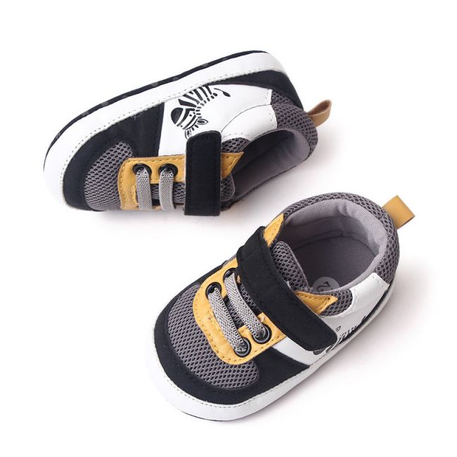 Adidasi pentru bebelusi - zebra (marime disponibila: 6-9 luni (marimea 19 incaltaminte)) libh2319-1-p19.6-9 luni (marimea 19 incaltaminte)