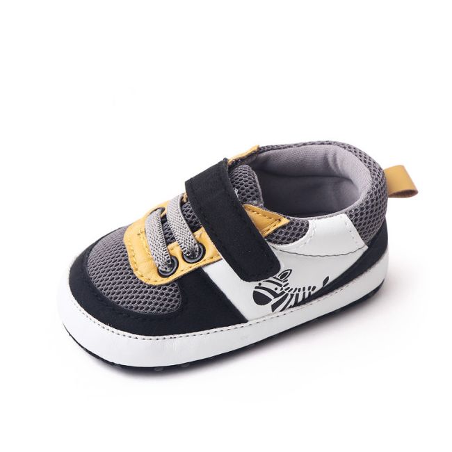 Adidasi pentru bebelusi - zebra (marime disponibila: 6-9 luni (marimea 19 incaltaminte)) libh2319-1-p19.6-9 luni (marimea 19 incaltaminte)