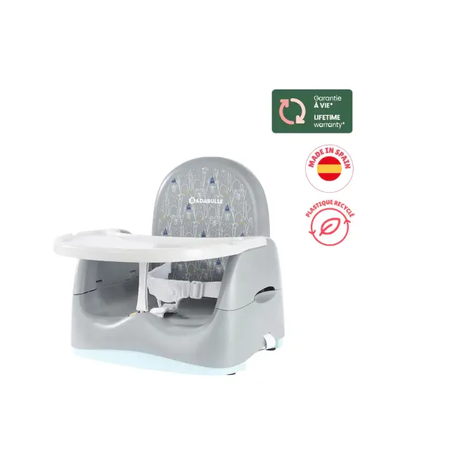 Badabulle - booster compact home&go din materiale reciclabile bbbb009015