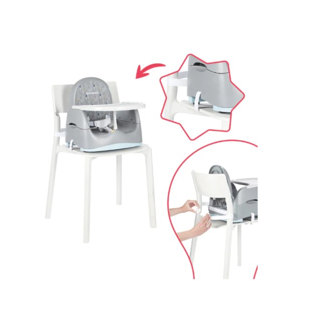 Badabulle - booster compact home&go din materiale reciclabile bbbb009015