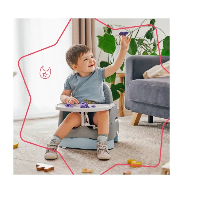 Badabulle - booster compact home&go din materiale reciclabile bbbb009015