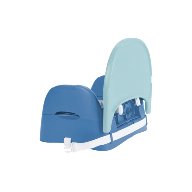Badabulle- booster pliabil nomad albastru cu pisicuta bbbb009014
