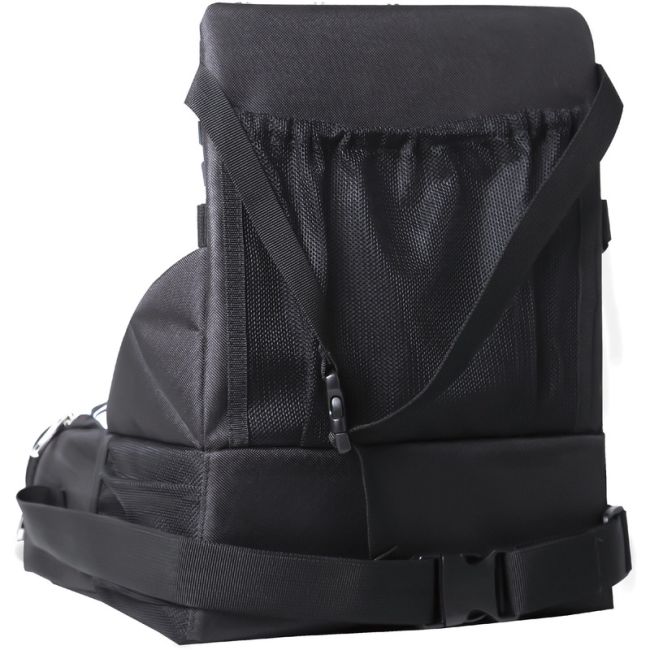 Inaltator scaun masa portabil 2 in 1, Fold and Go, FreeON, Black and White BYN48709
