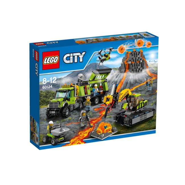LEGO - City Volcano Explorers - Baza de explorare a vulcanului - 60124