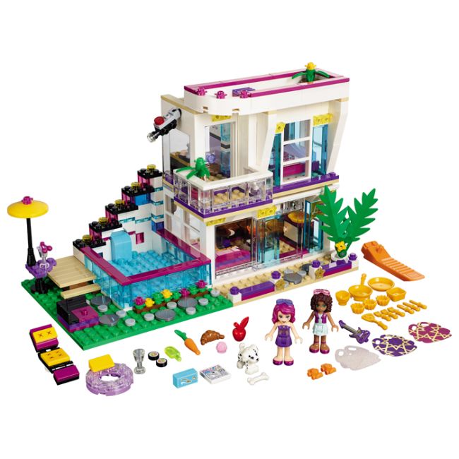 LEGO Friends Casa vedetei pop Livi - 41135