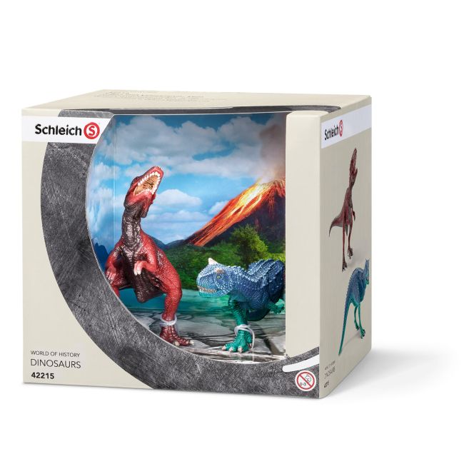 Set Figurine Schleich Set Carnotaurus Si Gigantosaur Mic - 42215