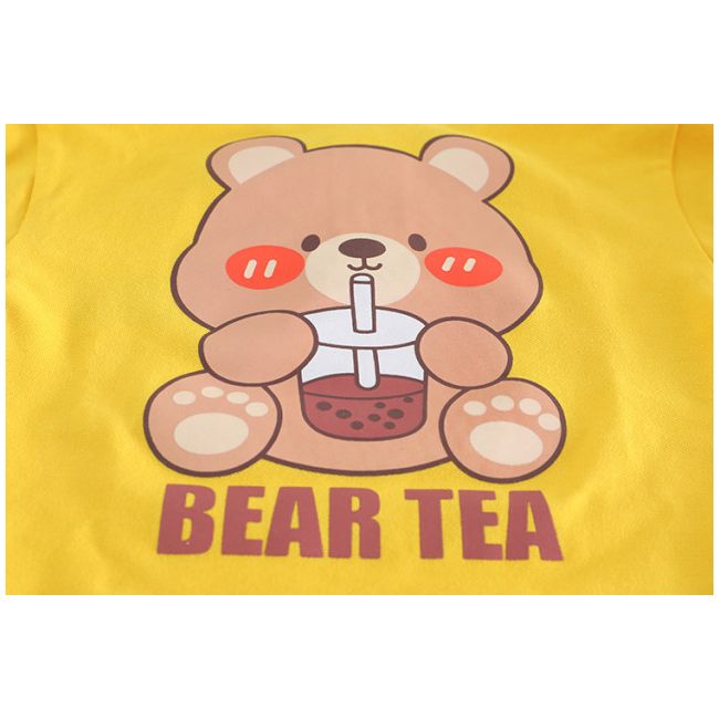 Costumas pentru baietei cu tricou tip polo - Bear LI202303656