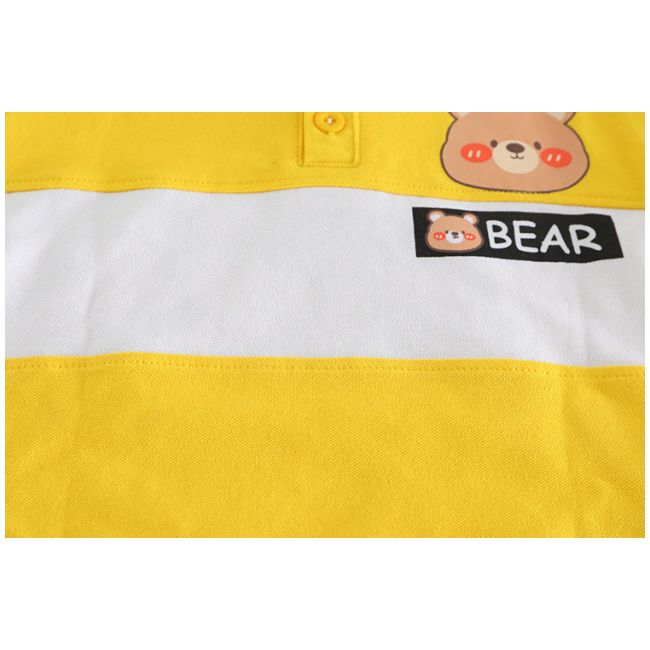 Costumas pentru baietei cu tricou tip polo - Bear LI202303656