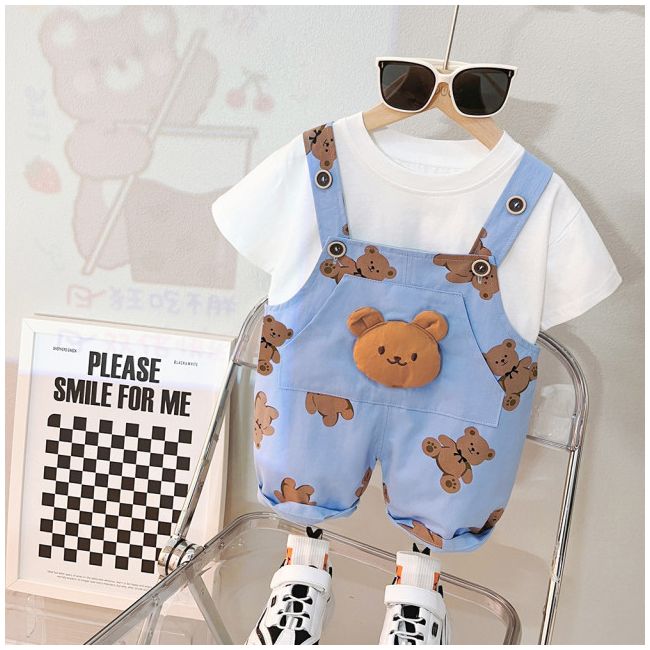 Salopeta pentru baietei - happy bear (marime disponibila: 3 ani) li202303666.3 ani