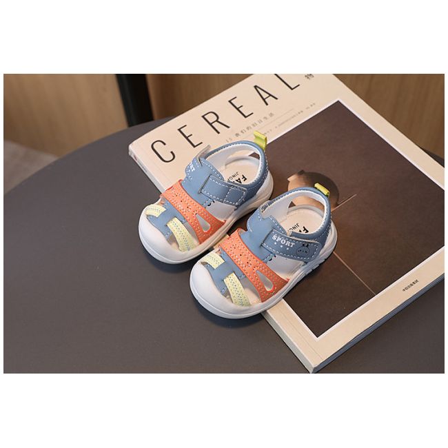 Sandalute cu barete multicolore - favi (marime disponibila: marimea 23) md801a-3-s1.marimea 23