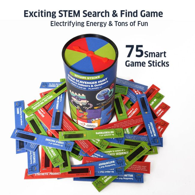 Joc smart sticks - vanatoarea de comori stem