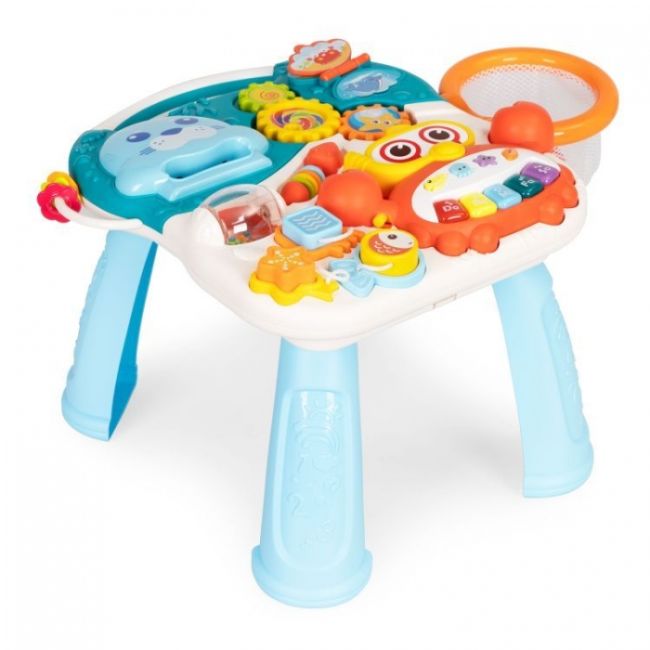 Antemergator educational 2 in 1 huanger he0828 - alb cu albastru edeedihe0828