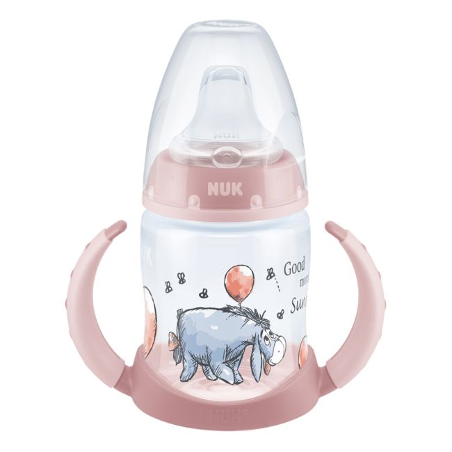 Biberon Nuk Learner First Choice Control Temperatura 150 ml Eeyore Roz 6-18 luni ERFMAR-N4116