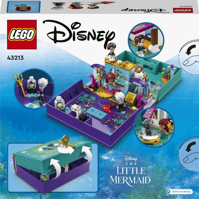 LEGO DISNEY PRINCESS CARTEA POVESTII MICA SIRENA 43213 VIVLEGO43213