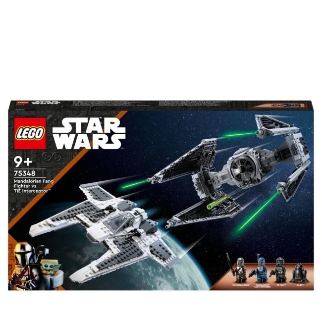 LEGO STAR WARS FING FIGHTER MANDALORIAN VS TIE INTERCEPTOR 75348 VIVLEGO75348