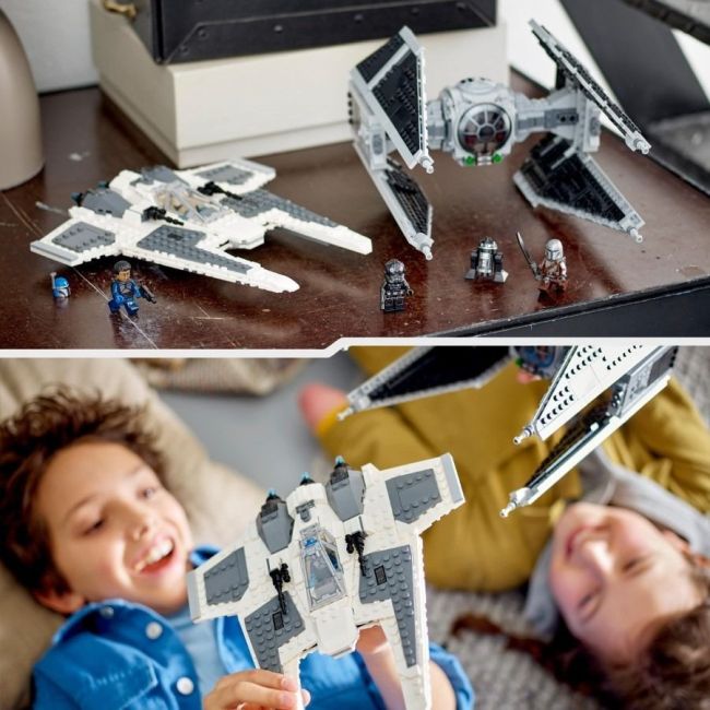 LEGO STAR WARS FING FIGHTER MANDALORIAN VS TIE INTERCEPTOR 75348 VIVLEGO75348
