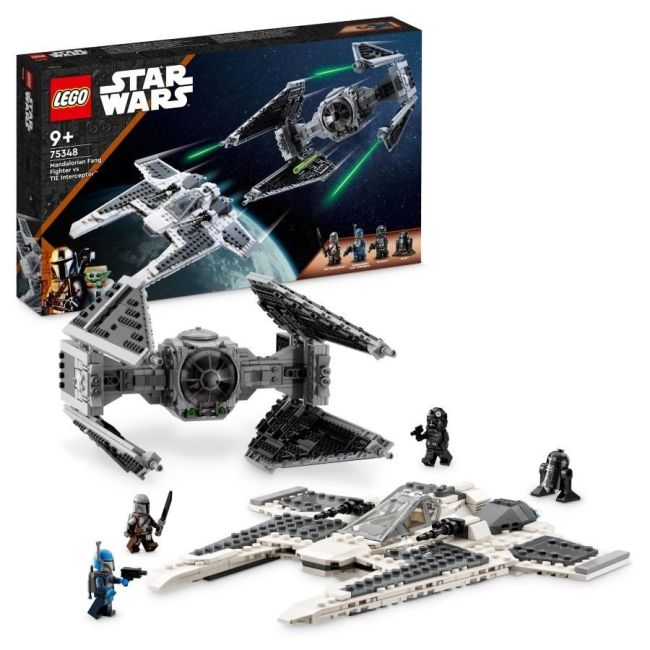 LEGO STAR WARS FING FIGHTER MANDALORIAN VS TIE INTERCEPTOR 75348 VIVLEGO75348
