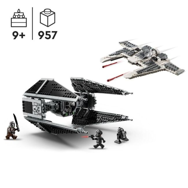 LEGO STAR WARS FING FIGHTER MANDALORIAN VS TIE INTERCEPTOR 75348 VIVLEGO75348