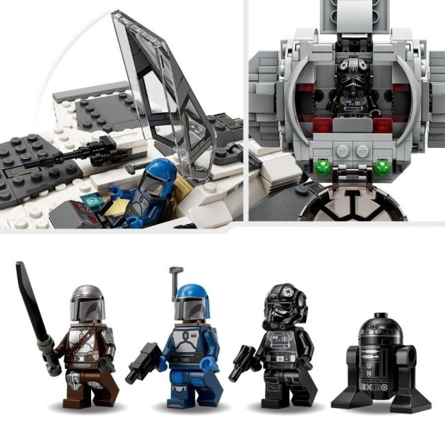 LEGO STAR WARS FING FIGHTER MANDALORIAN VS TIE INTERCEPTOR 75348 VIVLEGO75348