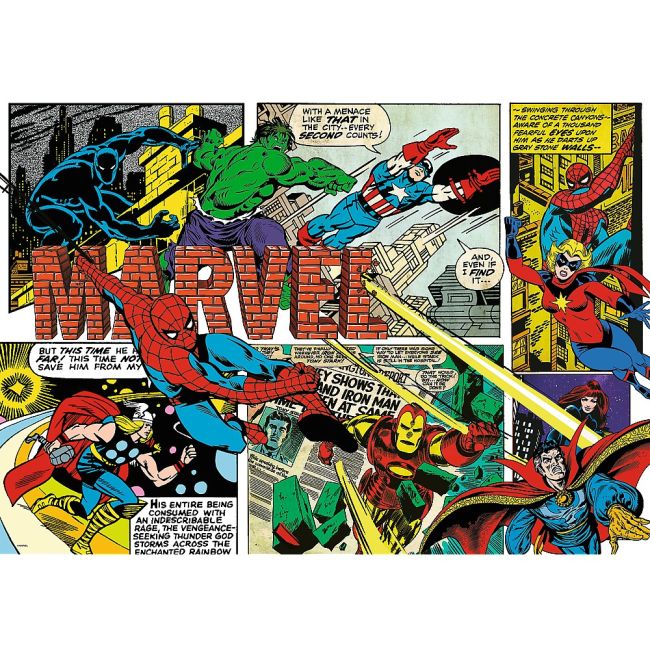 PUZZLE TREFL 1000 DISNEY 100 EROII MARVEL VIV10759