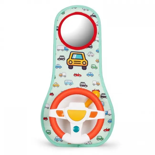 Salteluta interactiva cu volan pentru masina huanger he0623 edeedihe0623