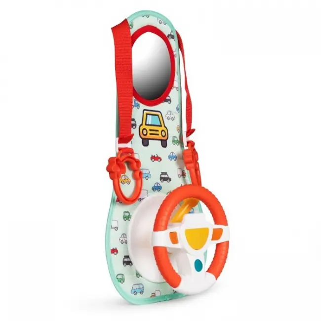 Salteluta interactiva cu volan pentru masina huanger he0623 edeedihe0623