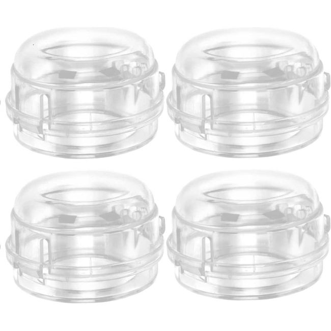 Set 4 protectii butoane aragaz Bambinice BN055 BBJBN055_Transparent