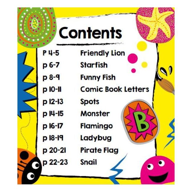 Set de pictat pietre - neon bb074