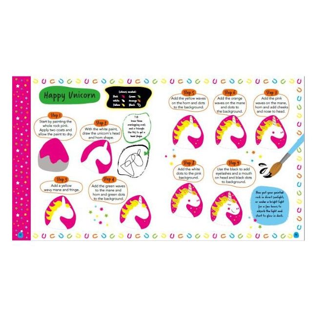 Set de pictat pietre - stralucesc in intuneric bb079