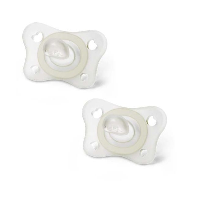Suzeta Chicco Physioforma mini-soft, fluorescenta, 2buc/set, 2-6 luni+ CHC7323141-7