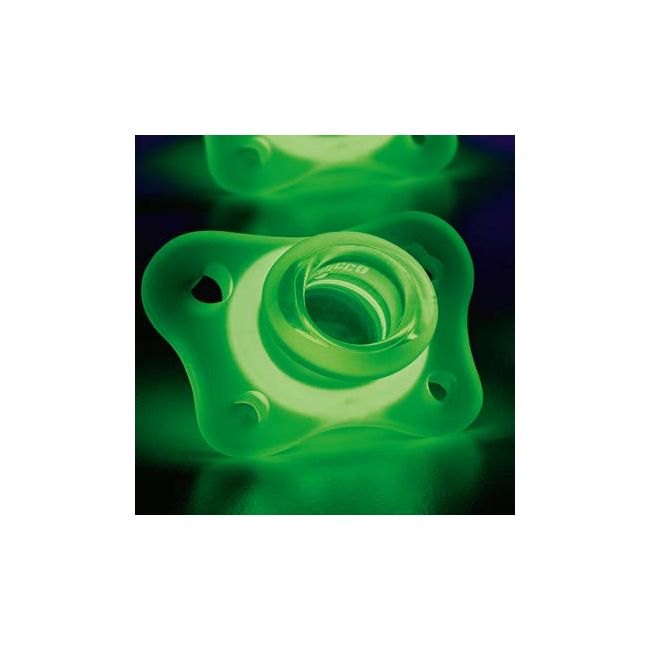 Suzeta Chicco Physioforma mini-soft, fluorescenta, 2buc/set, 2-6 luni+ CHC7323141-7