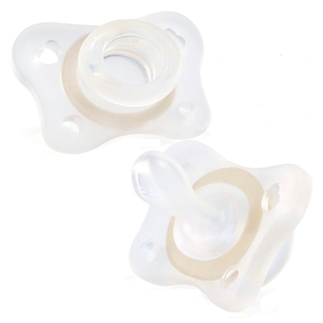 Suzeta Chicco Physioforma mini-soft, fluorescenta, 2buc/set, 2-6 luni+ CHC7323141-7