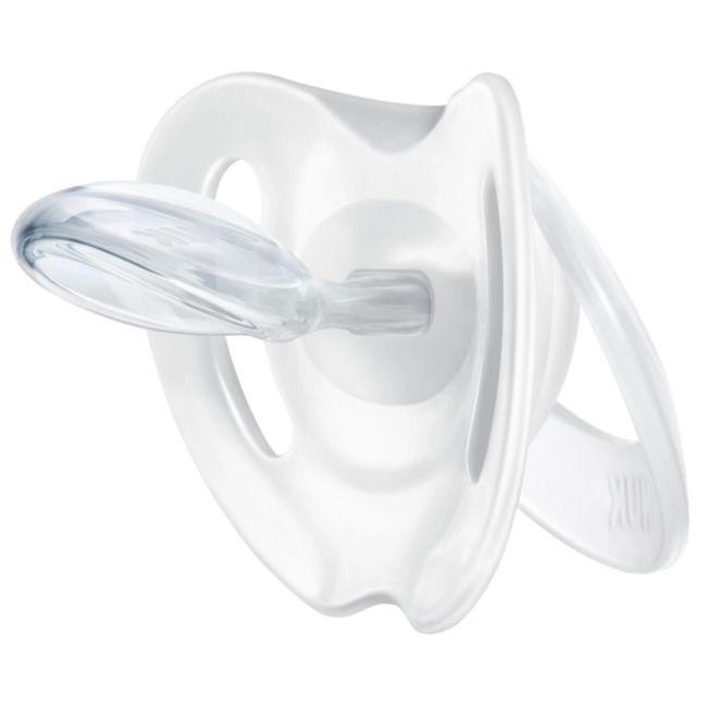 Suzeta Nuk Genius Color Silicon M1 Mov 0-6 luni Set 2 Bucati ERFMAR-N3911