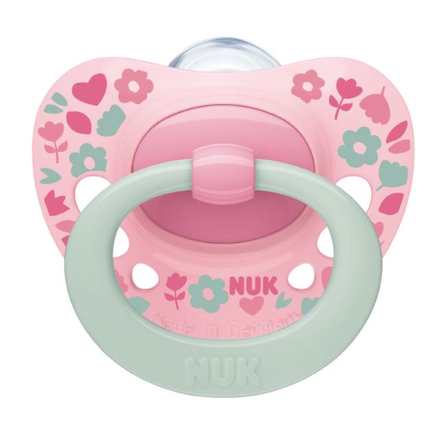 Suzeta Nuk Signature Silicon 18-36 luni M3 Roz Pastel ERFMAR-N4529