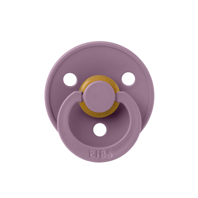 Bibs - suzeta colour latex, tetina anatomica, 6 luni +-mauve bbb211300c